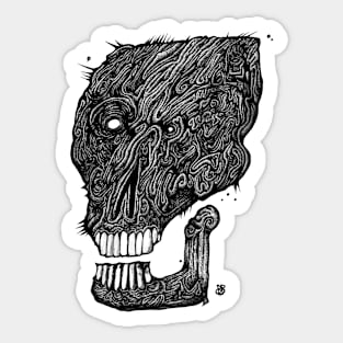 Skull Sticker